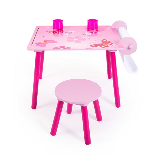 Dětský kreslicí stůl motýlci