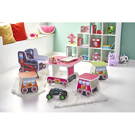 Dětský stůl Lokomo zelený