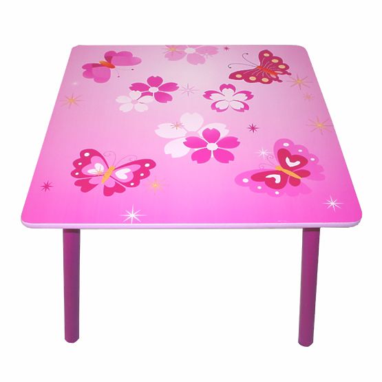 Dětský stůl s židlemi Motýlci