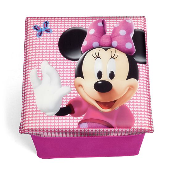 Dětský taburet s úložným prostorem Minnie