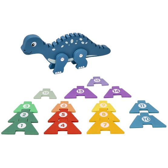 Dinozaver s številčnimi sestavljankami