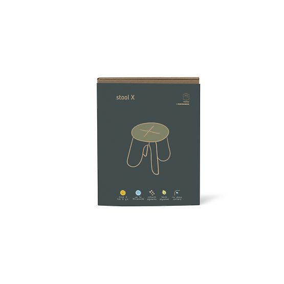 Dizajnerski stol X kaki