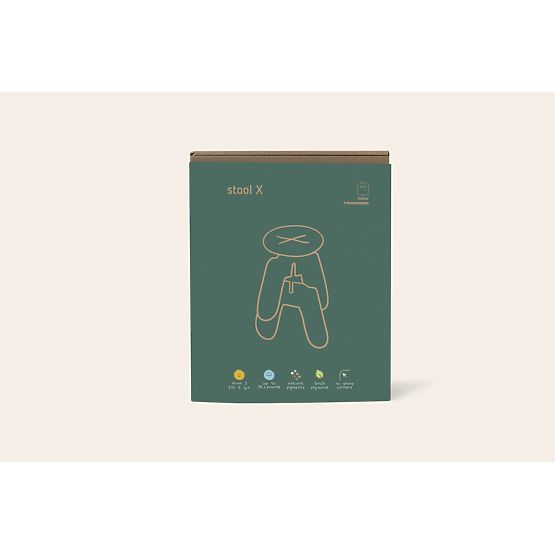 Dizajnerski stol X - naraven