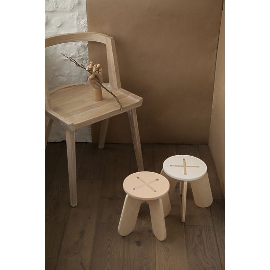 Dizajnerski stol X roza