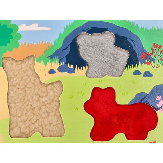 Dotikanka 3D Gozdna živalska sestavljanka