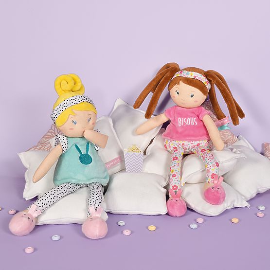 Doudou Jolijou Lutka LES PIPELLETTES 25 cm 1 kos