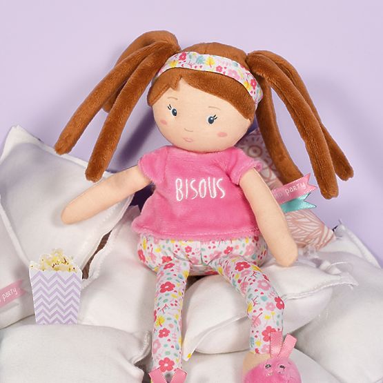 Doudou Jolijou Lutka LES PIPELLETTES 25 cm 1 kos