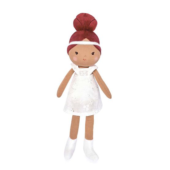 Doudou Jolijou Lutka Mae 25 cm bela