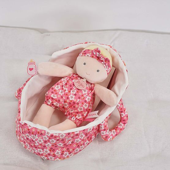 Doudou Jolijou Lutka Marylou v torbi 20 cm