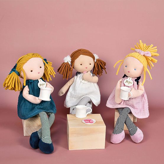 Doudou Jolijou Punčka Inés 30 cm