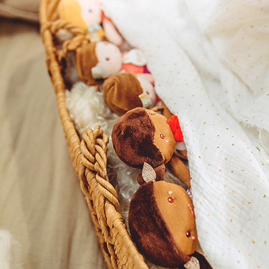 Doudou Jolijou Punčka Léna 16 cm rumena