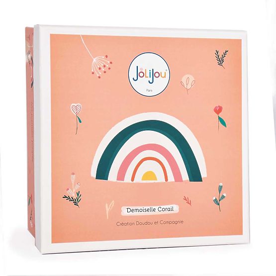 Doudou Jolijou Punčka Miss Coral 21 cm