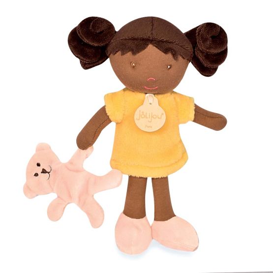 Doudou Jolijou Punčka Miss Vanilla 21 cm