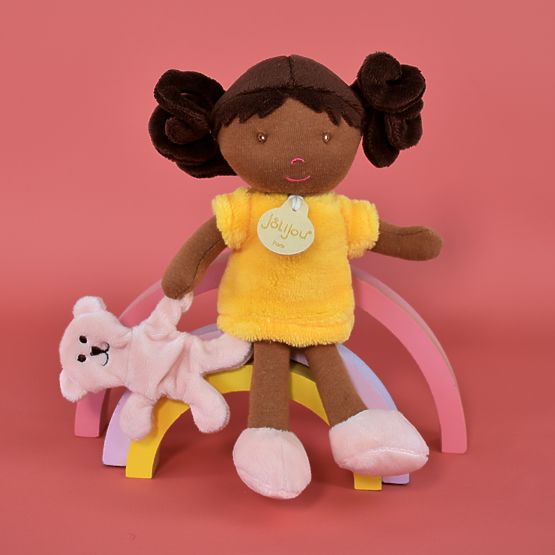 Doudou Jolijou Punčka Miss Vanilla 21 cm