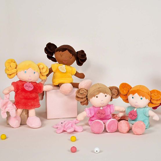 Doudou Jolijou Punčka Miss Vanilla 21 cm
