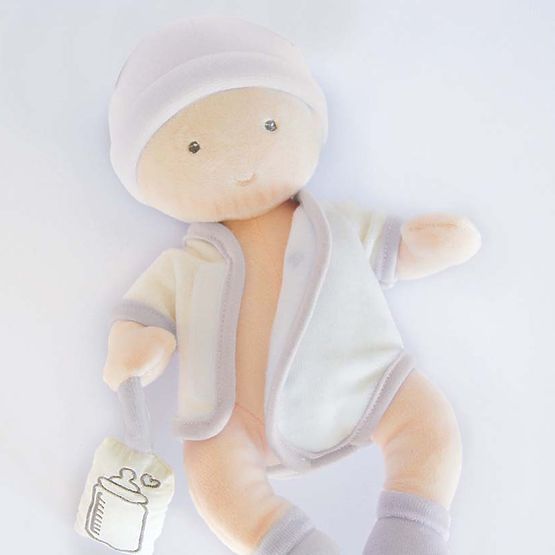 Doudou Jolijou Punčka Pol v torbi za voziček 28 cm
