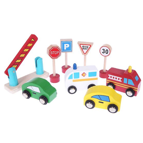 Dřevěná garáž s výtahem