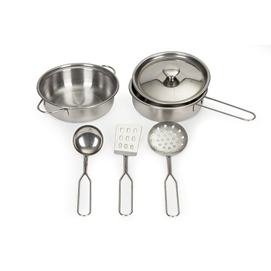 Lesena otroška kuhinja pečica gorilniki mikrovalovna pečica dodatki ECOTOYS