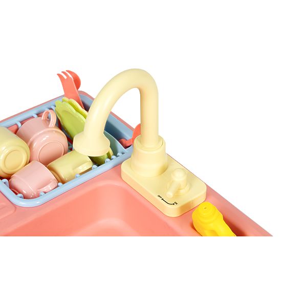 Pomivalno korito s pipo, ki se polni z vodo, 12 dodatkov, igrača za otroke