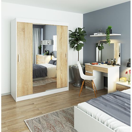 DRSNA OMARA 150 cm CLP BELA / SONOMA