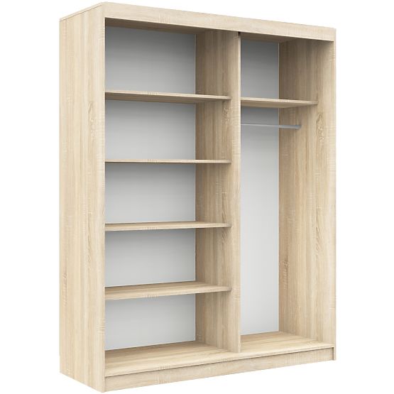 DRSNA OMARA 150cm CLP SONOMA / BELA