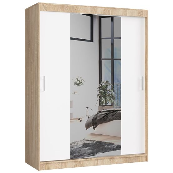 DRSNA OMARA 150cm CLP SONOMA / BELA