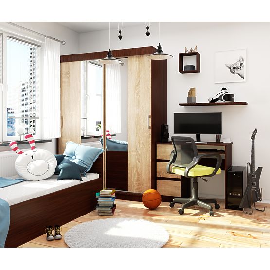 DRSNA OMARA 150cm CLP WENGE / SONOMA