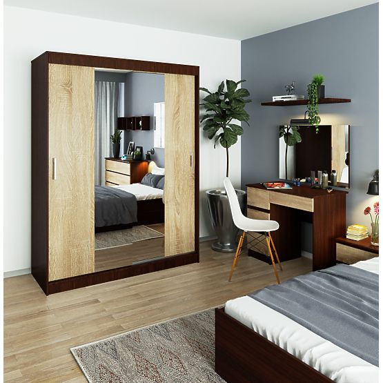 DRSNA OMARA 150cm CLP WENGE / SONOMA