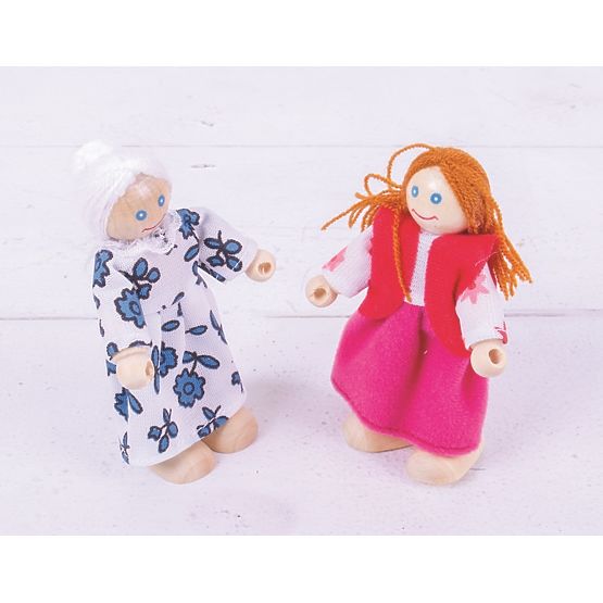 Družinska hiša Bigjigs Toys set