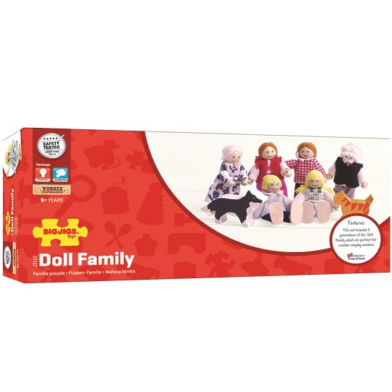 Družinska hiša Bigjigs Toys set