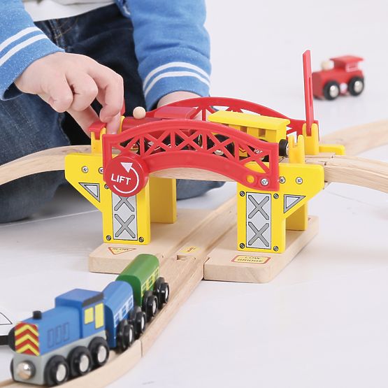 Dvižni most Bigjigs Rail
