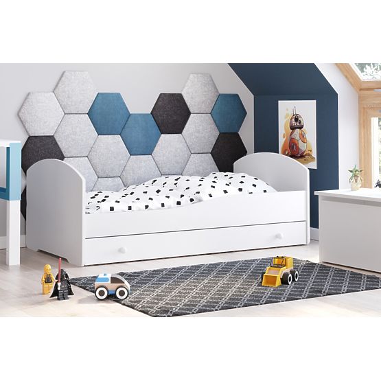 Enojna postelja Luk 160x80 s predalom