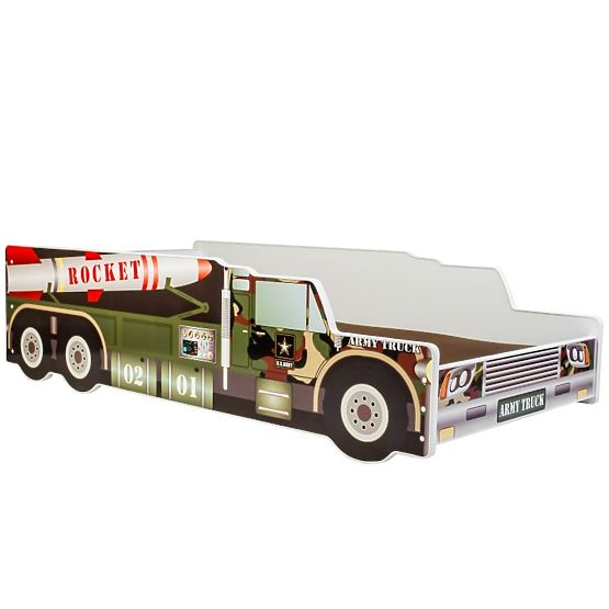 Enojna postelja Raketa 140x70 z vzmetnico