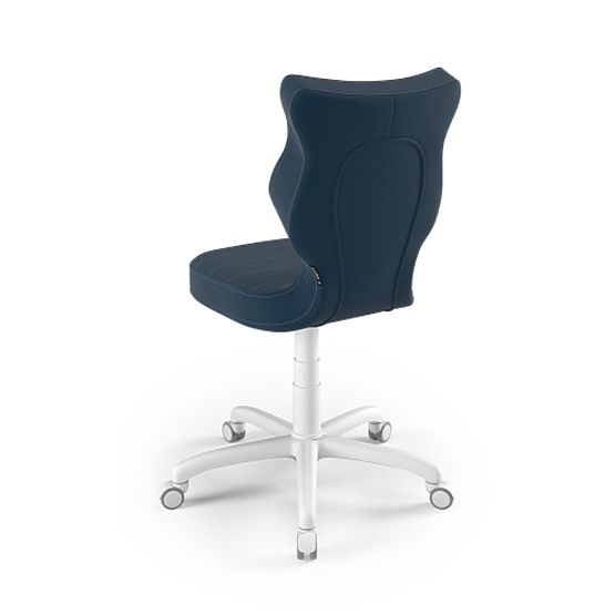 Ergonomski stol za pisalno mizo prilagojen za višino 146-176,5 cm - mornarsko modra