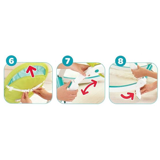 Fisher Price Lehátko Rainforest 3 v 1