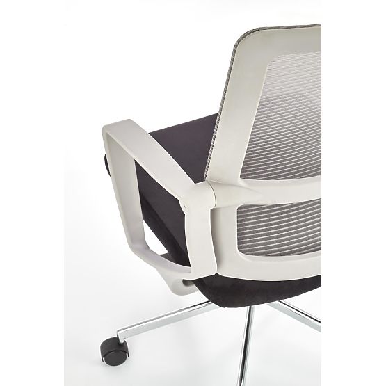 Flicker pisarniški stol - svetlo siv / črn