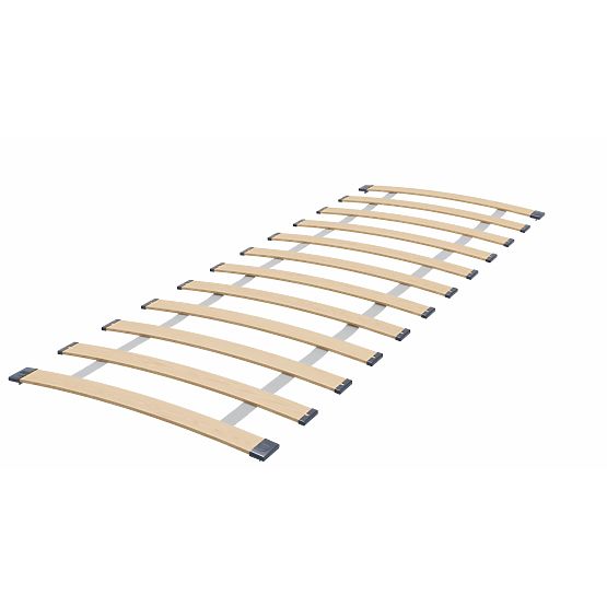 Francoska postelja EMMA z predalom in zaščito 160x80 roza