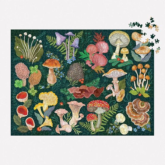 Galison Puzzle Svet gob 1000 kosov
