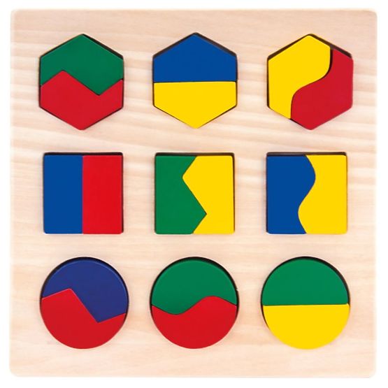 Geometrijska sestavljanka OBLIKE IN BARVE