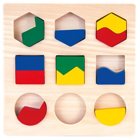 Geometrijska sestavljanka OBLIKE IN BARVE