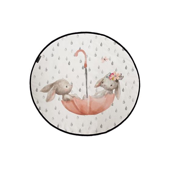 Gospod. Gozdna šola Little Fox Rug - zajčki v dežju