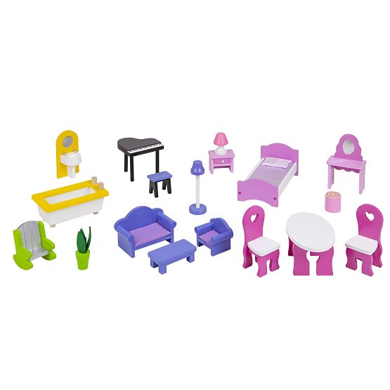 Hiška za lutke z dvigalom Ava