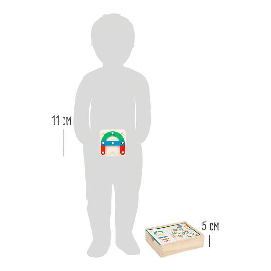 Igra Small Foot Puzzle črke in številke