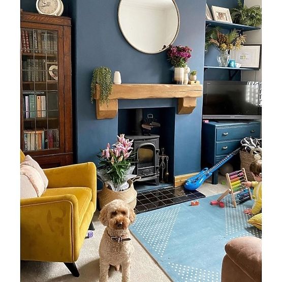 Igralna podloga TODDLEKIND 120 x 180 cm - Marine