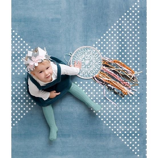 Igralna podloga TODDLEKIND 120 x 180 cm - Marine