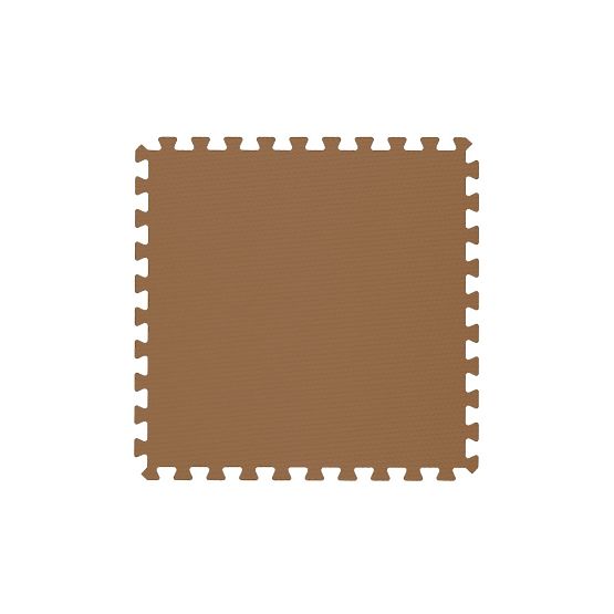 Igralna podloga TODDLEKIND 130 x 130 cm - Camel