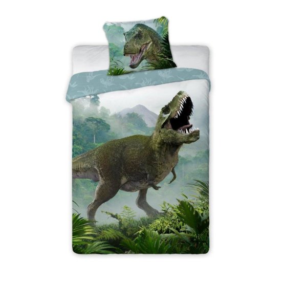 Otroška posteljnina 140x200 cm + 70x90 cm T-Rex