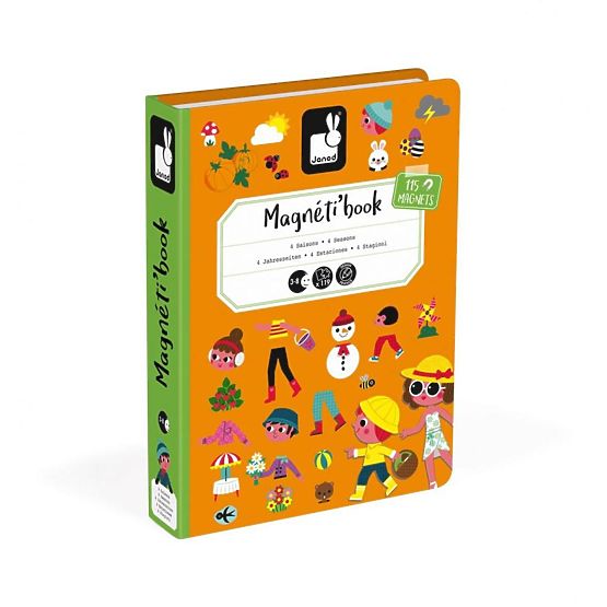 Janod Magnetibook Letni časi