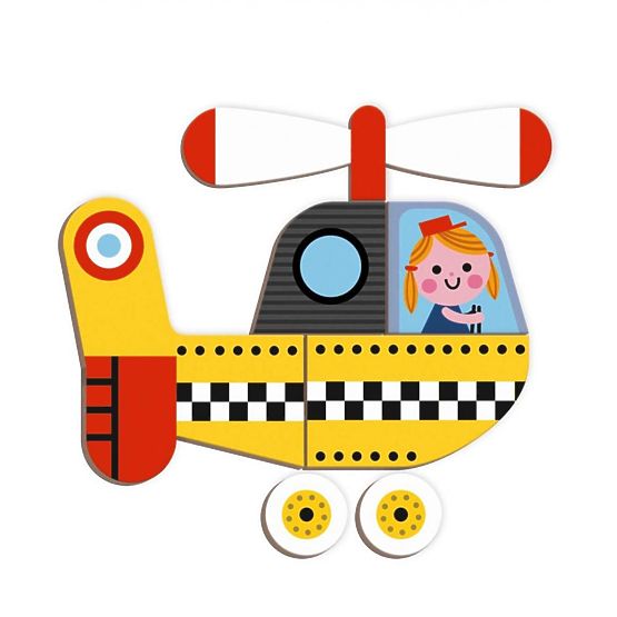 Janod Magnetibook Prevozna sredstva