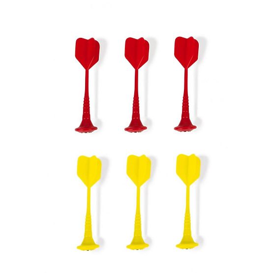 Janod Magnetna dvostranska tarča Circus - 6 pušic